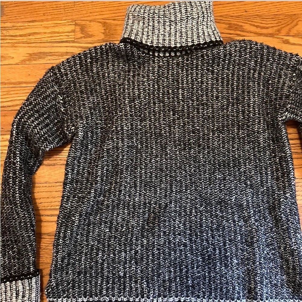 Caslon Black and White Knit Sweater